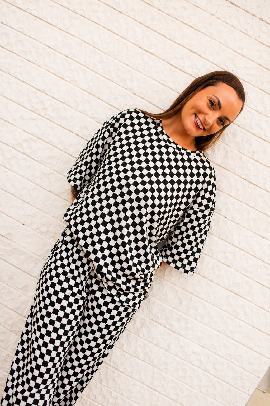 B&W Checkered Set