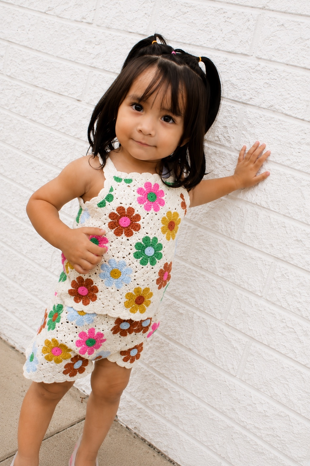 Little Girls' floral set
